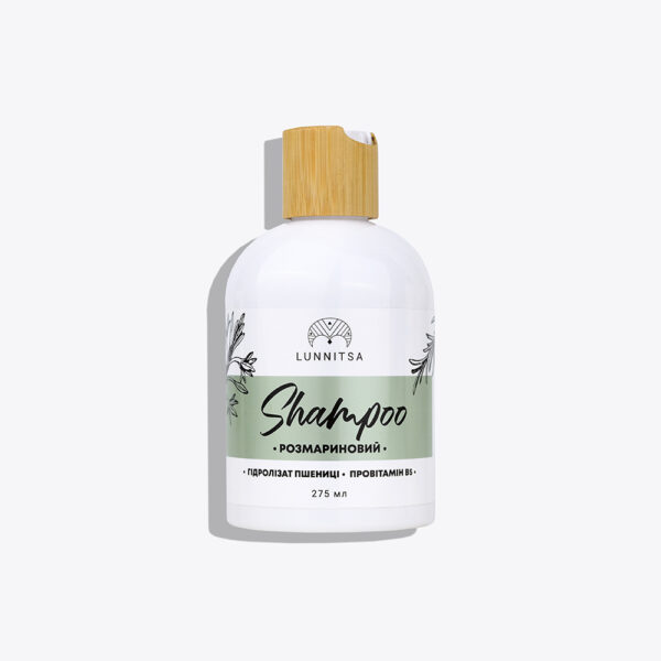 LUNNITSA, Šampūnas "Rozmarinas" riebiems plaukams, Natural Shampoo "Rosemary", 275ml - Image 3