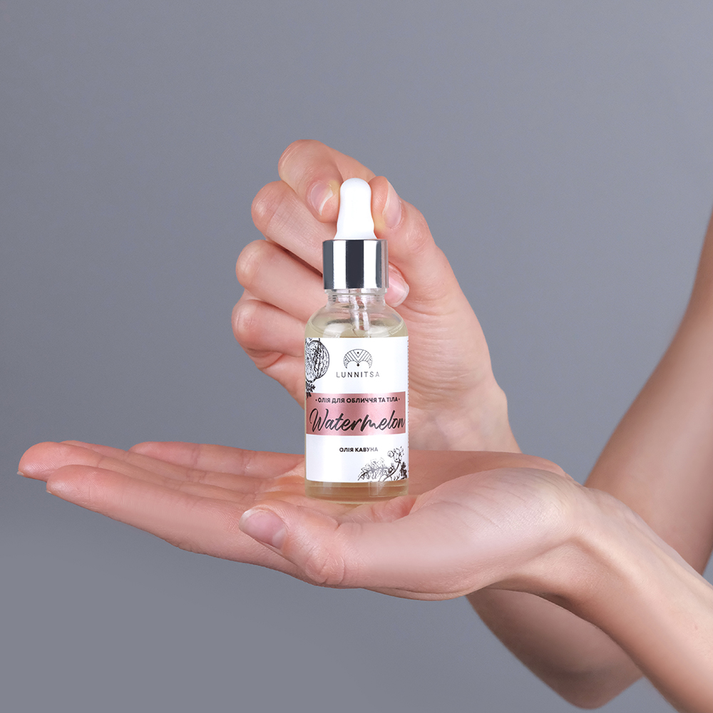 Lunnitsa, Aliejus "Arbūzo kaulai" veidui, Oil "Watermelon seeds" for the face , 30 ml - Image 2