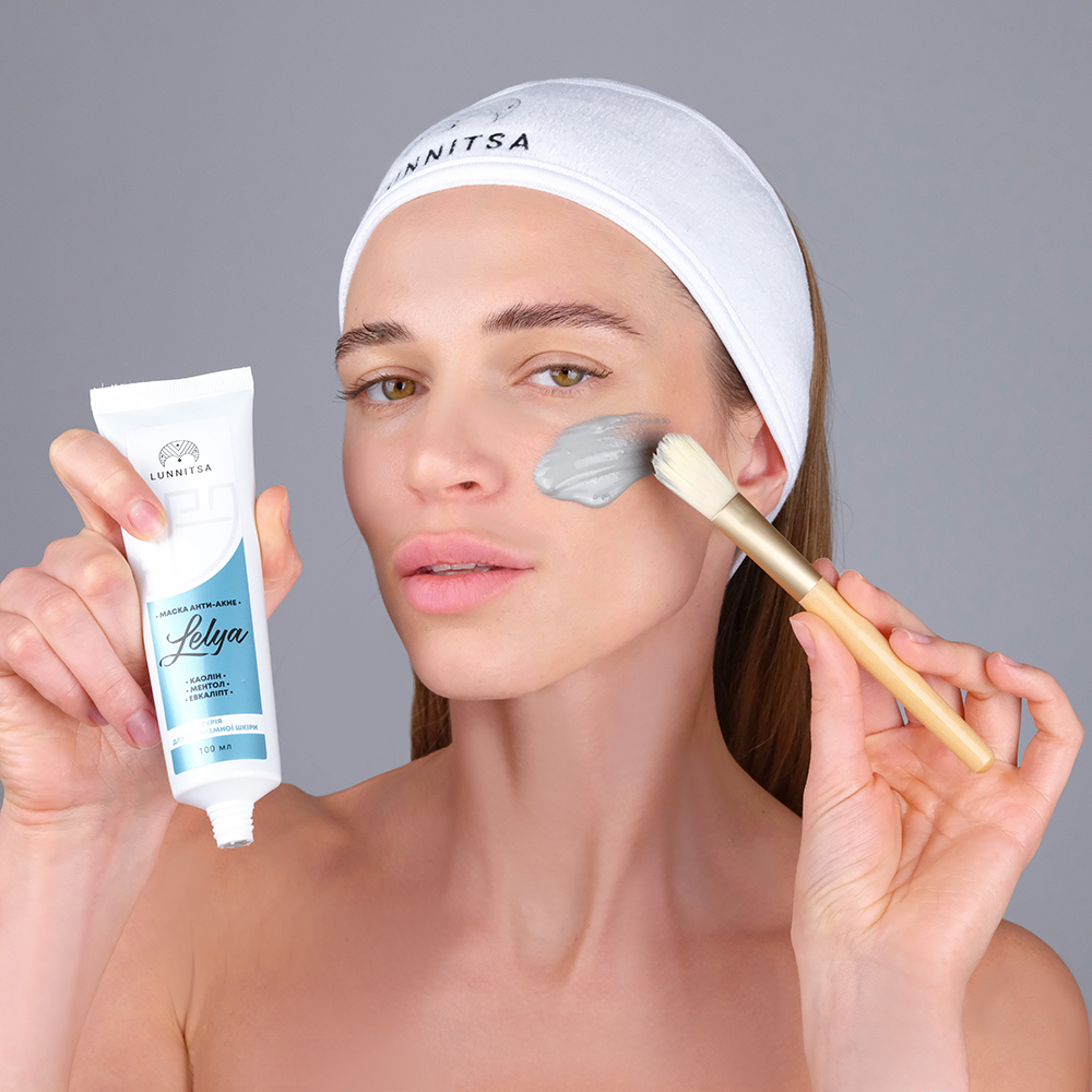 Lunnitsa, LELYA veido kaukė probleminei odai, LELYA face mask for problem skin, 100 ml - Image 2