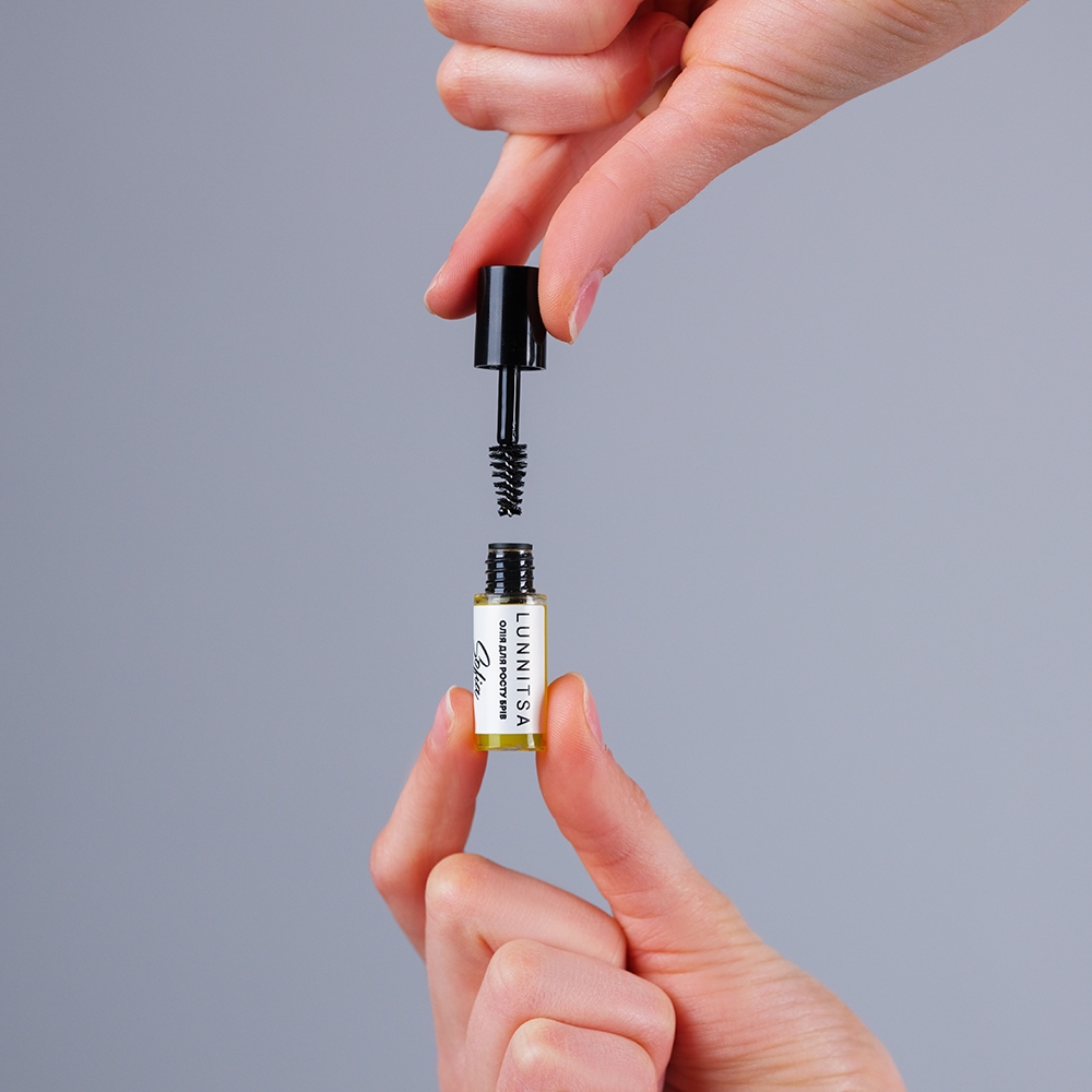 Lunnitsa, Aliejus antakių ir blakstienų augimui Sofija, Oil for eyebrow and eyelash growth Sofia, 3ml - Image 2