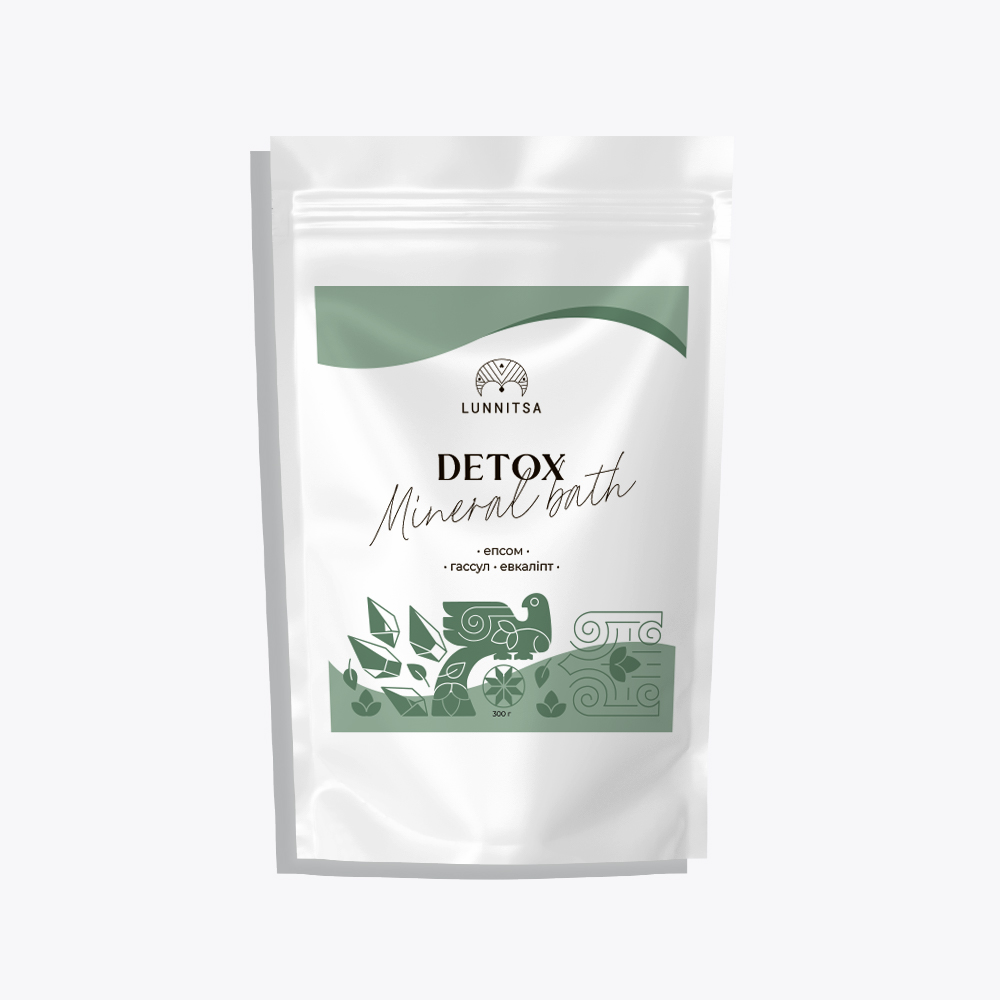 Lunnitsa, Detox mineralinė vonia, Detox mineral bath, 300 g - Image 3