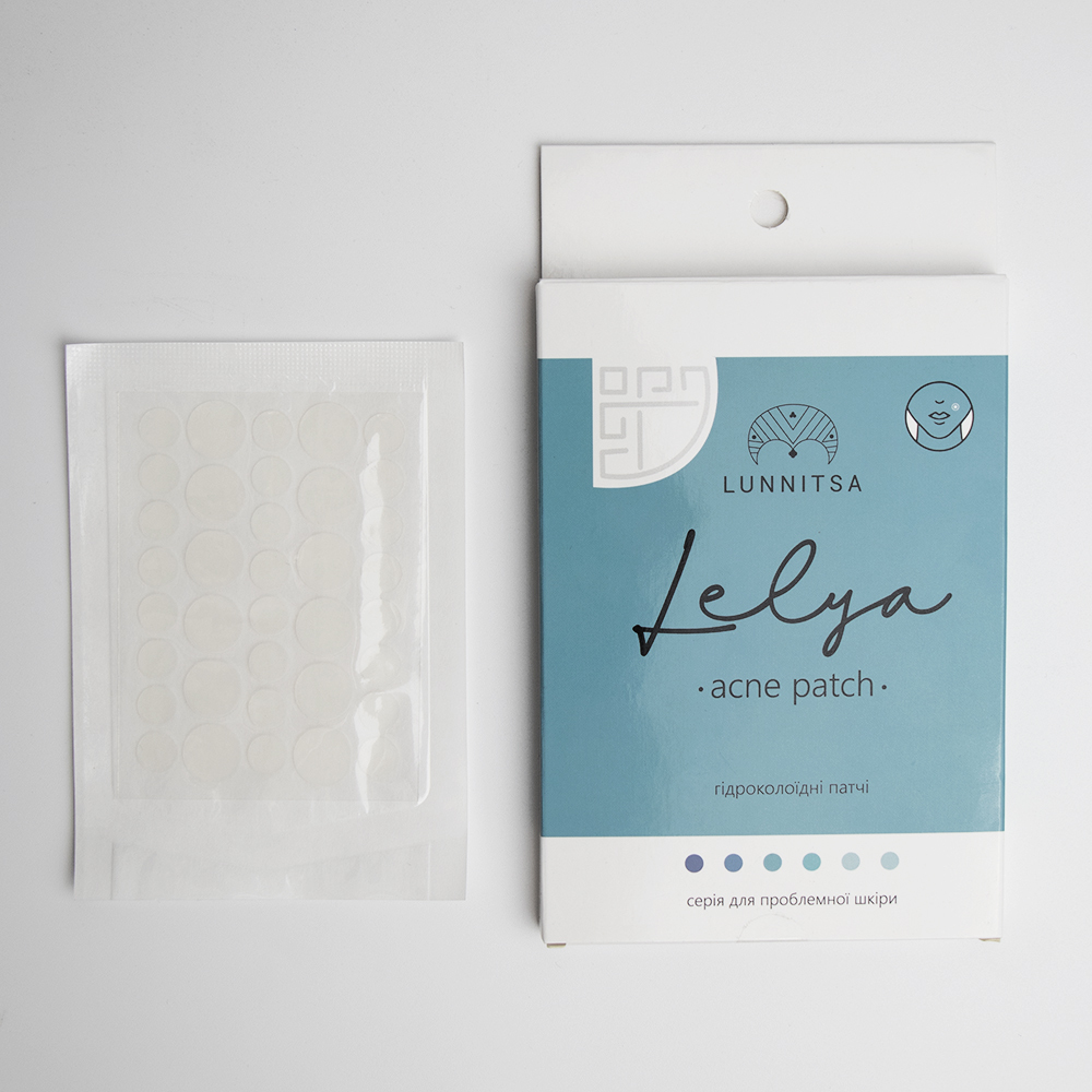 Lunnitsa, Lelya pleistrai nuo spuogų, Lelya patches for acne, rinkinyje 36 vnt - Image 4