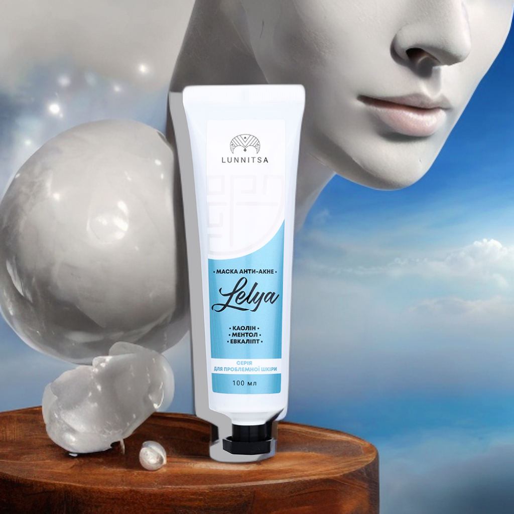 Lunnitsa, LELYA veido kaukė probleminei odai, LELYA face mask for problem skin, 100 ml