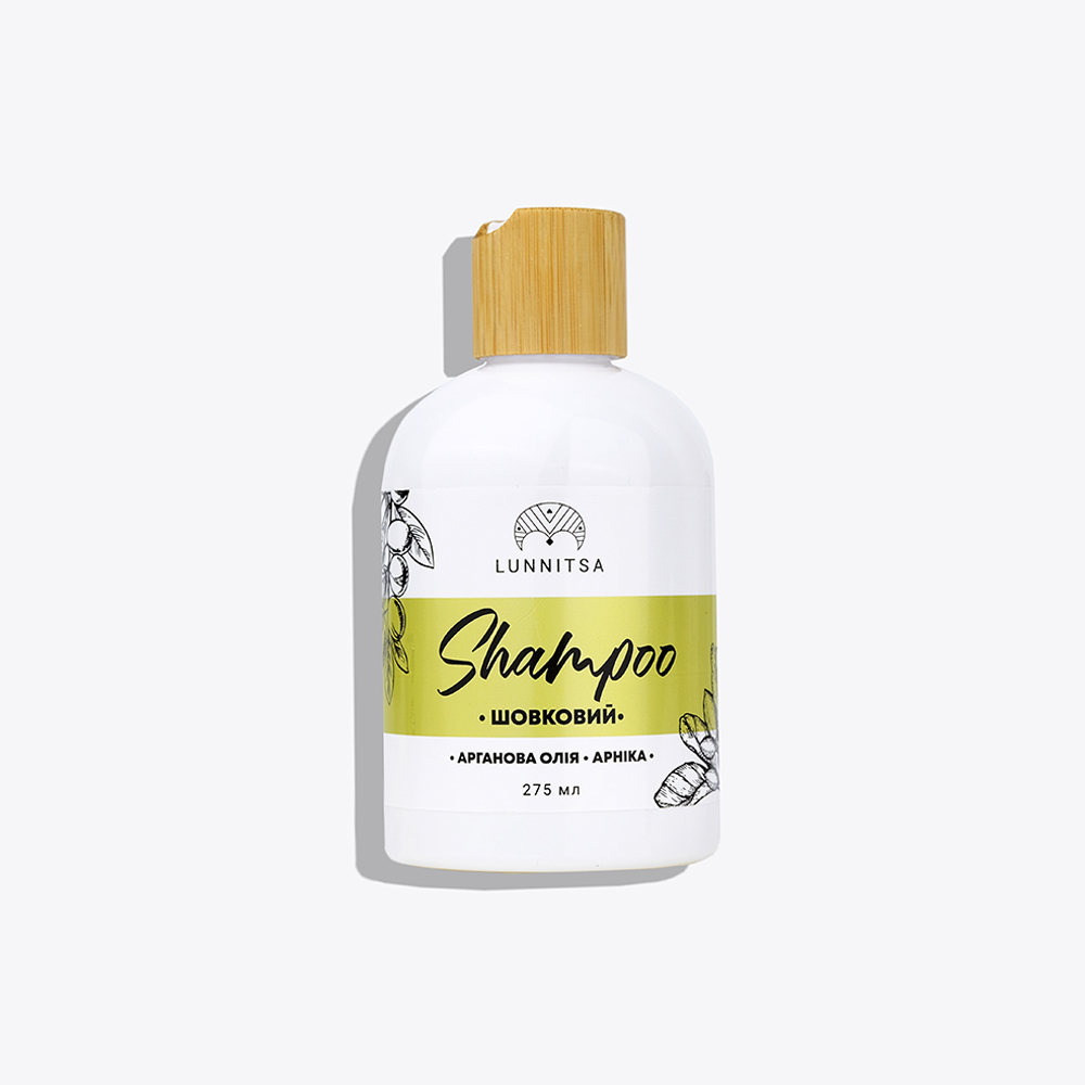 Lunnitsa, Šampūnas "Šilkas" sausiems ir pažeistiems plaukams, Shampoo "Silk" for dry and damaged hair - Image 4
